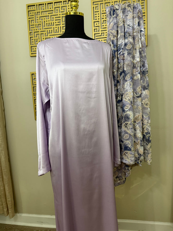 Violet Bloom - Petals and Pearls Abaya Collection