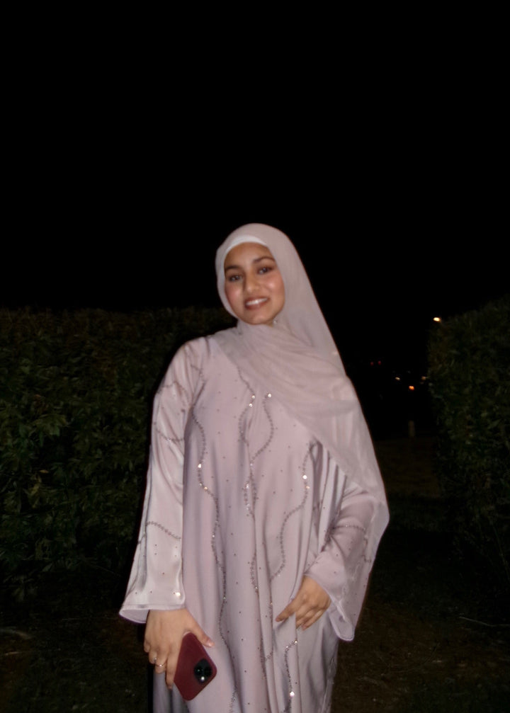 Anew Grey Abaya