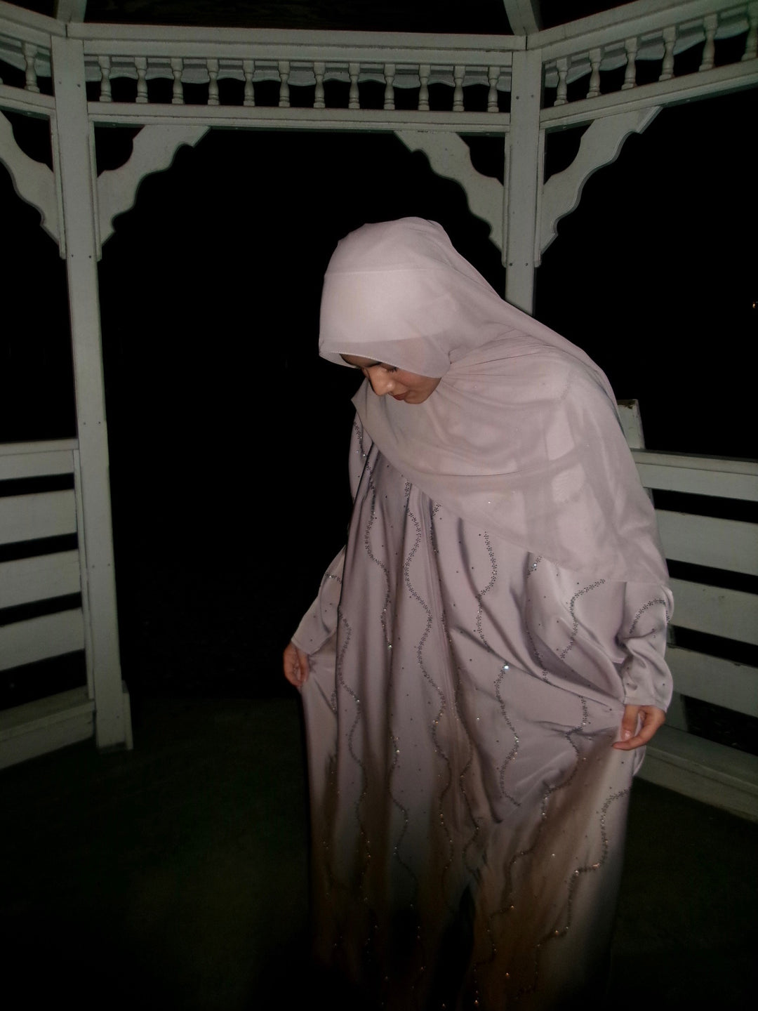 Anew Grey Abaya