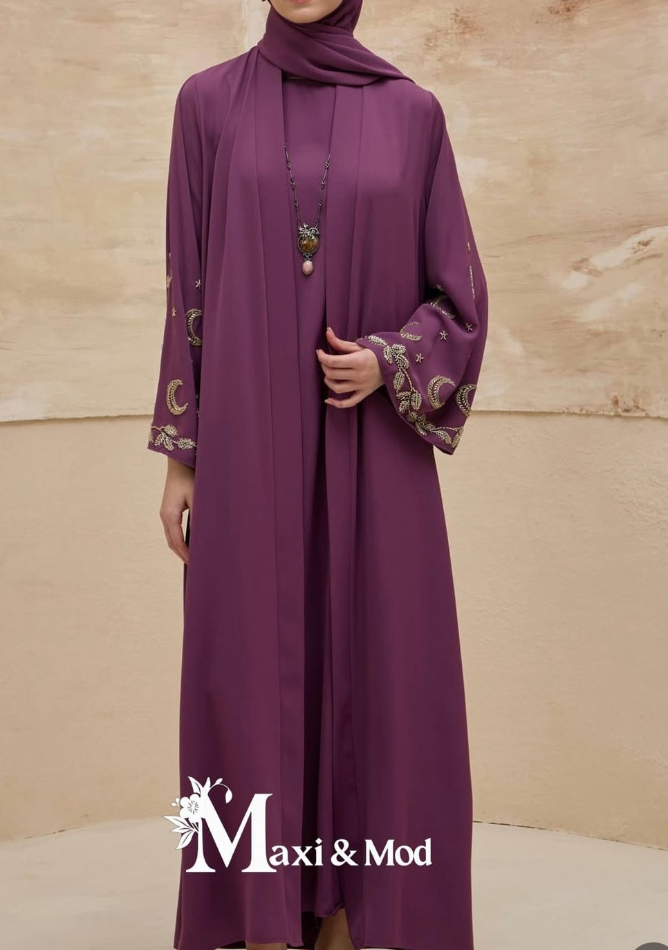 Crescent Abaya - Ramadan Edition | Multiple Colors