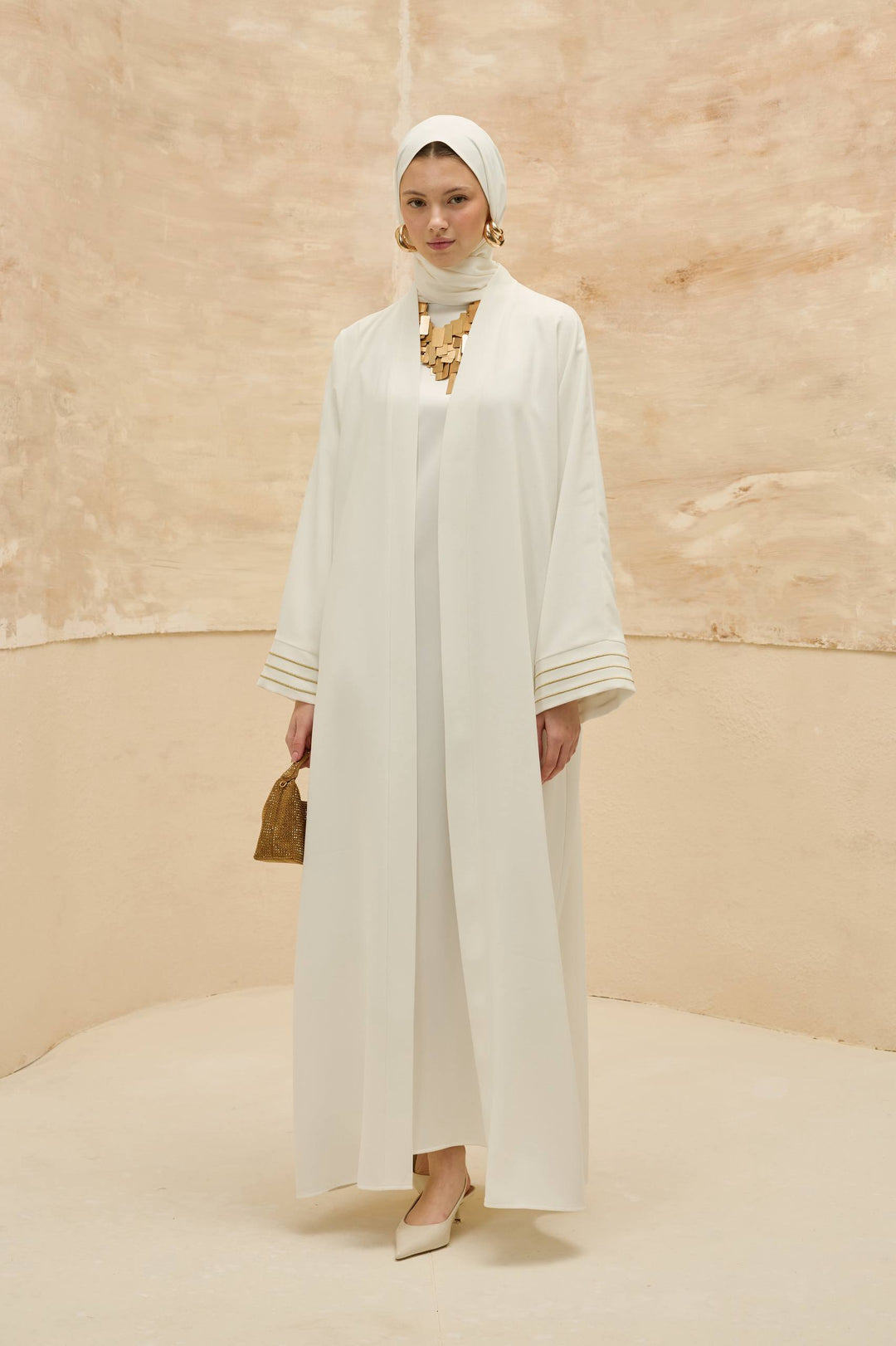 Palestine Map Embroidered Abaya | Multiple Colors