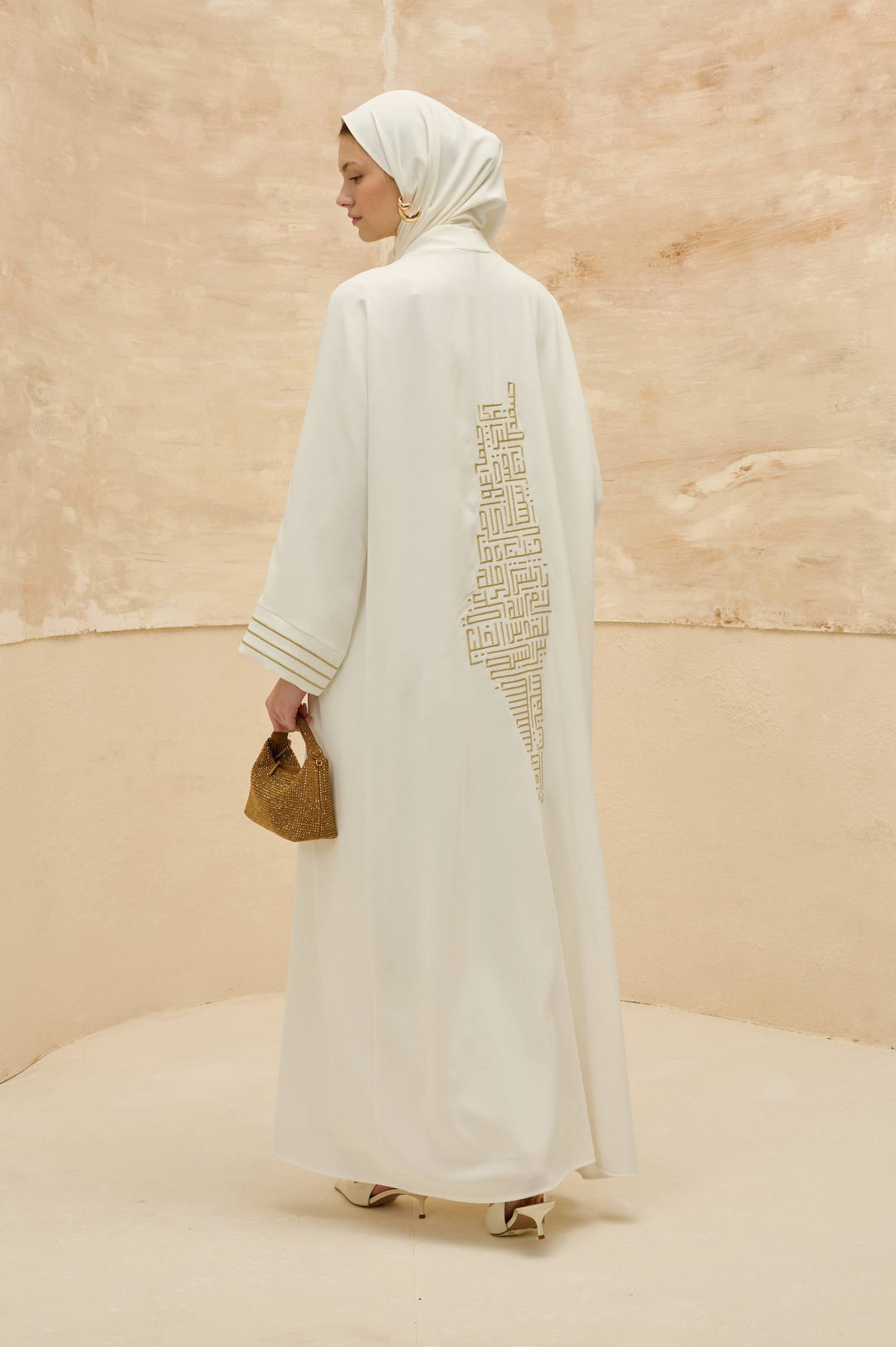 Palestine Map Embroidered Abaya | Multiple Colors