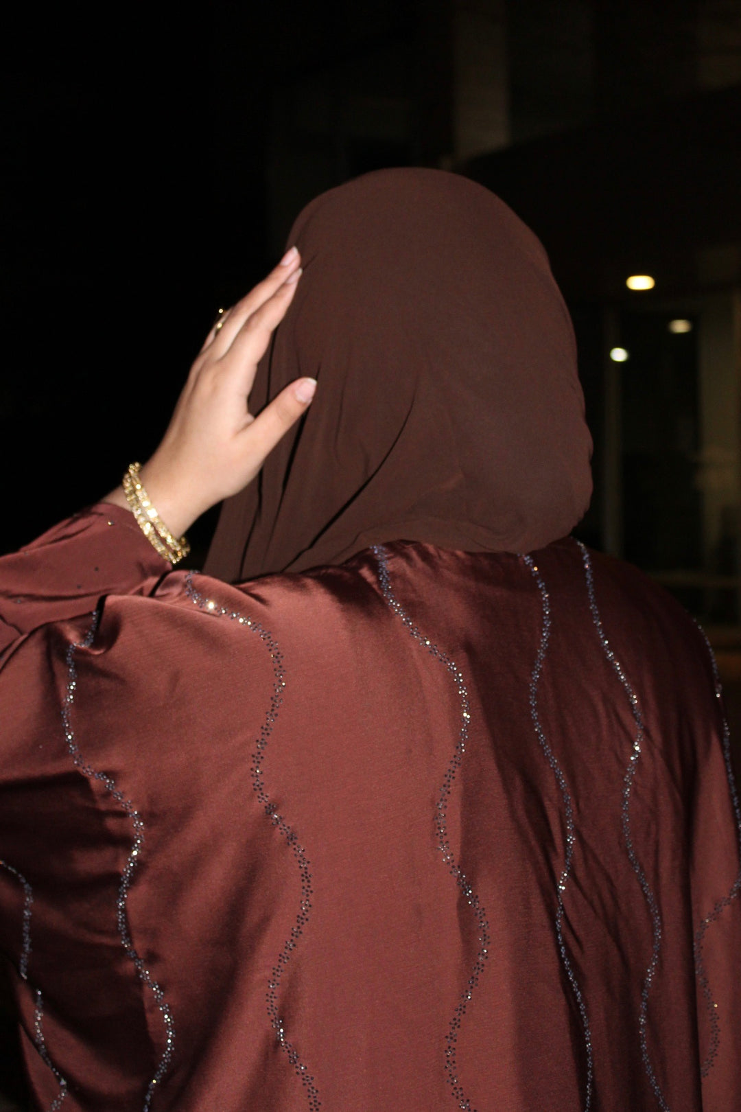 Mocha Brown Abaya