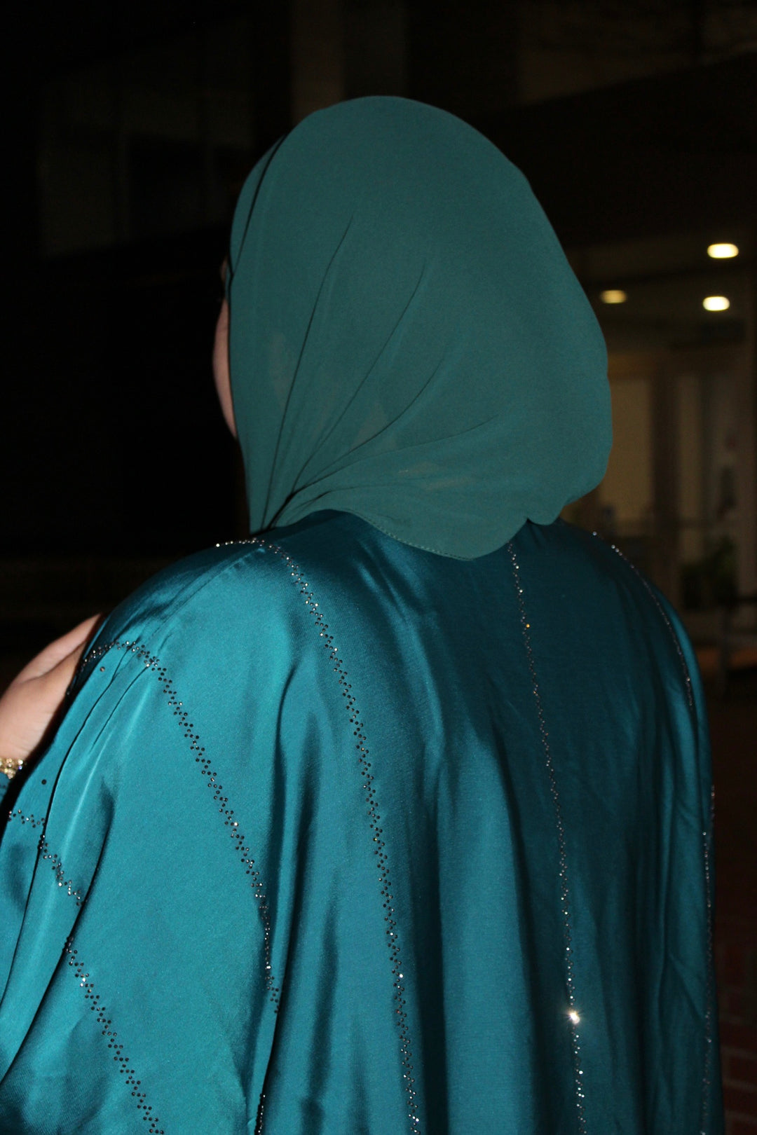 Celestial Turquoise Abaya