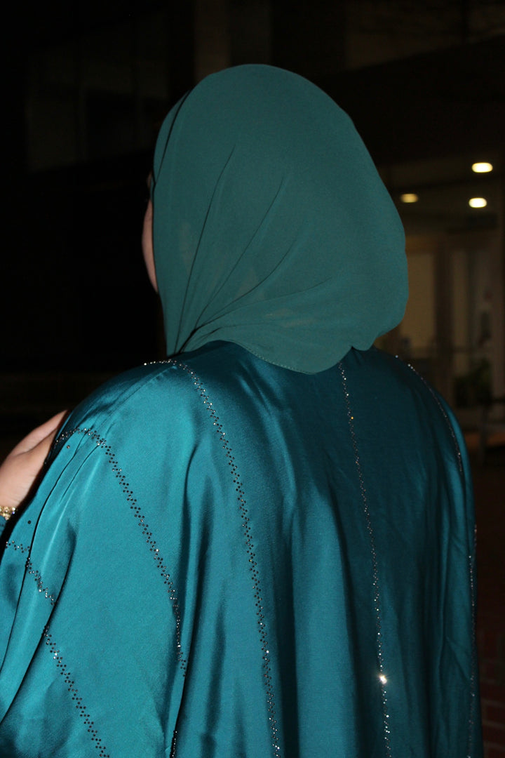 Celestial Turquoise Abaya